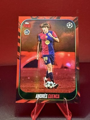 2025 Topps Champions League Showtime Andres Cuenca Rookie Showcase /10