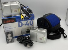 Olympus Camedia D-40 Zoom - LOT of 2 Cameras for parts