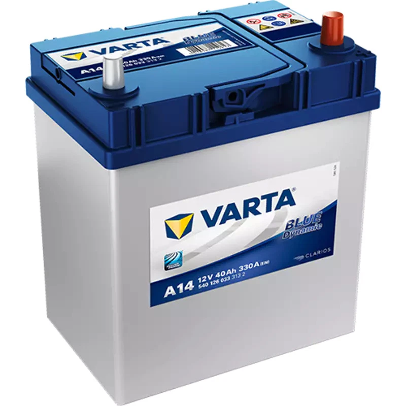 Batterie de voiture VARTA 40Ah/330A SUZUKI ALTO VII (GF)