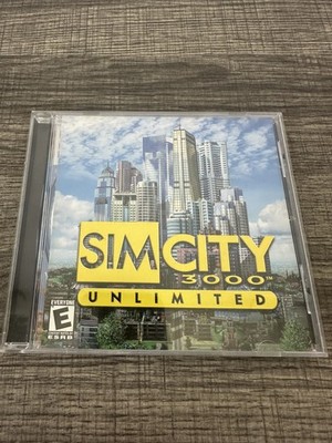SimCity 3000 Unlimited PC CD-ROM Electronic Arts Maxis ESRB E Windows 2000
