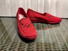 Keds Red Hat Society Grasshoppers Woman Shoes Size 7M