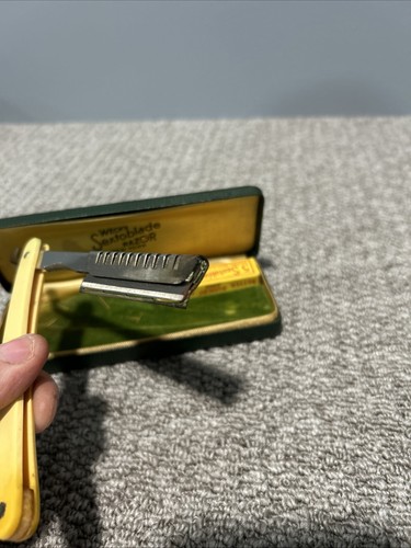 Sextoblade Razor Vintage Weck Sextoblade Straight Razor Blades NY Green Case | eBay