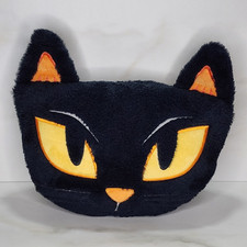Hyde  Eek Black Cat Pillow Halloween Spooky Stuffed Plush Head