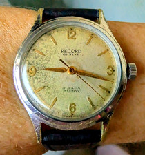 Orologio uomo anni 50 Swiss SS Record 17j cal 620 revisionato