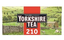 Taylors of Harrogate Yorkshire Tea Black Tea 210 Tea Bags 0.06 per strip