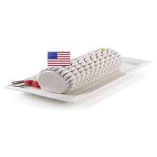 Silikomart B&ecirc;che Quenelle Modern Cake Silicone Mould, Non-Stick, Pack 1 Cake