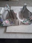 Cacique 44D Lightly Lined Womens Bra NWT Gray Floral — photo 4