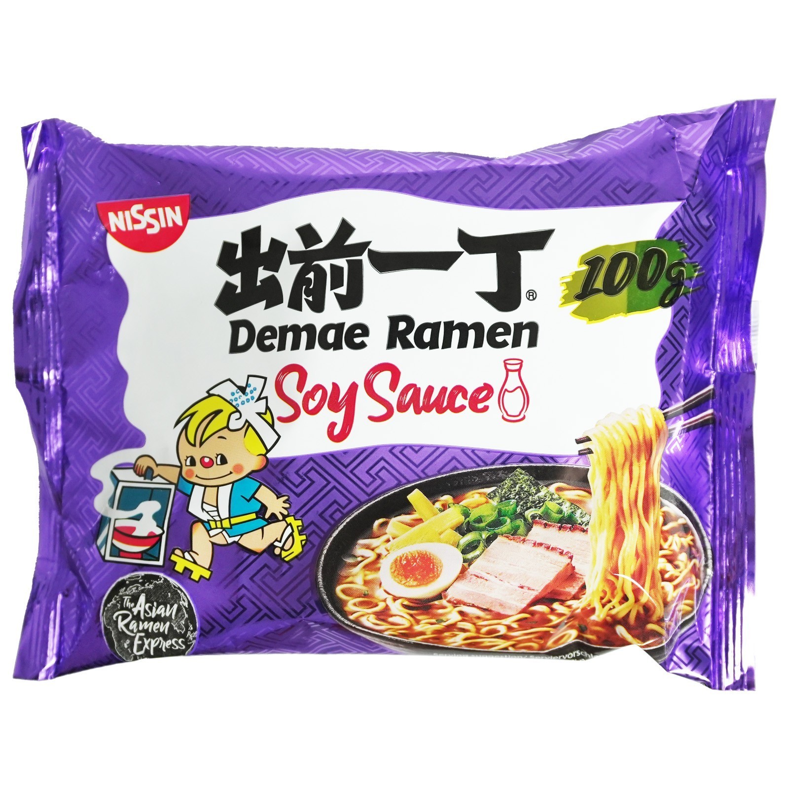 Nissin Instant Demae Nudeln Beutel Tokyo Soja 100G - Image 4