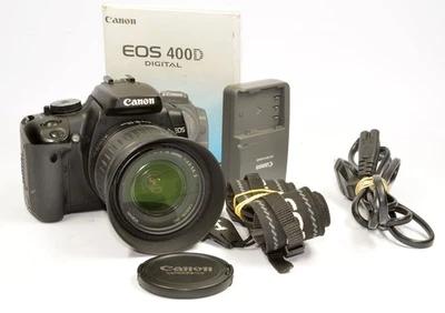 Canon EOS 400D DSLR + Canon EF-S 3.5-5.6/18-55mm II  2323/13 - Bild 1 von 4