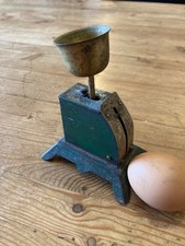 antique egg weighing scale
