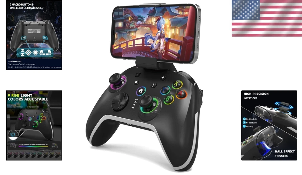 Wireless Mobile Gaming Controller for iPhone/Andro - Image 2 of 4