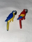 Playmobil 2 parrots zoo animals pirate birds