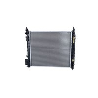 KüHler MotorküHlung KüHlrippen GelöTet 450 - 398 Mm Aluminium NRF FüR Nissan