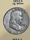 1953-S Franklin Half Dollar