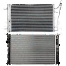 Radiator & Condenser Cooling Kit For 2010-2011 Mercury Milan 10-12 Ford Fusion