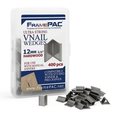 V Nails for Picture Frames Hardwood 12mm (1/2 Inch) [400 V-Nail Pack, Loose] ...