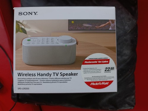 Sony SRS LSR200 Wireless Lautsprecher Handy TV Speaker Top Zustand