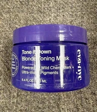 Eva NYC Tone It Down Blonde Toning Mask New 8.4 Oz