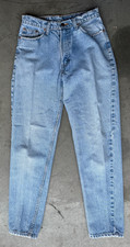 VTG 90's JORDACHE Made In USA Womens Denim Jeans Sz 28x30 Light Wash Y2K