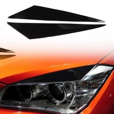 Car Lamp Eyebrow Sticker for BMW X1 E842 2009-2014, Soft ABS, Easy Install