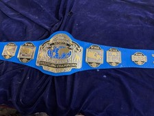 NWA WORLD TAG TEAM Dual plated Championship Belt 2mm Zinc Brand New Wrestling