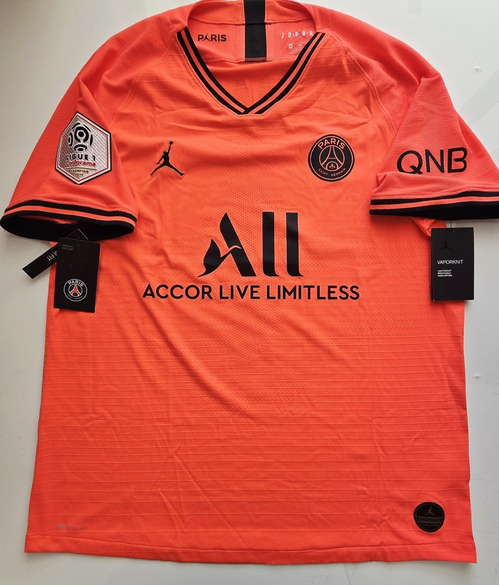 2019/20 PSG Paris Jordan Authentic Away #10 NEYMAR JR Match