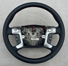 Lenkrad neu beziehen für Ford Mondeo mk4 Galaxy mk3 S-MAX mit Nappaleder