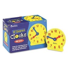 Learning Resources 4-inch Mini-clock Set - Theme/subject: Learning - Skill