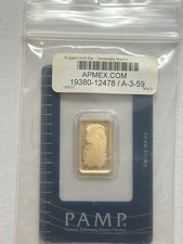10 gram Gold Bar AU 999,9 APMEX 5222.27 per troy oz