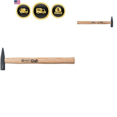 Engineer's Hammer with Wooden Handle, Black/Beige, 100 g