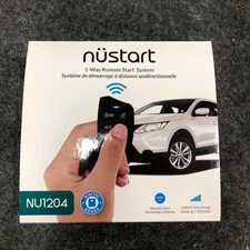 NUSTART NU1204 1 Way Remote Car Start System Kit Bundle WITH Control Module*