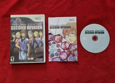 Nintendo Wii Trauma Center Second Opinion Complete W/ Manual TESTED WORKS 