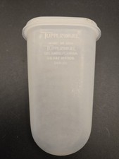 TUPPERWARE ICE POPSICLE MAKER REPLACEMENT 344 CLEAR with Lid
