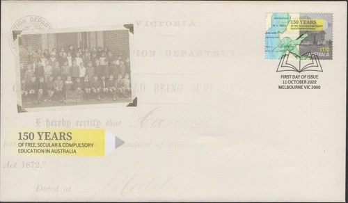 AUSTRALIA - 2022 '150 YEARS OF EDUCATION' First Day Cover [F1063]