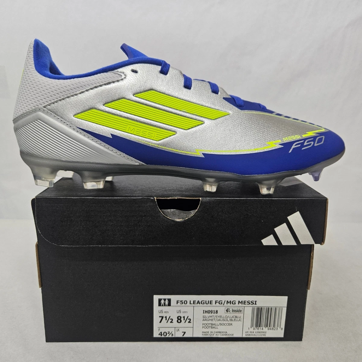 adidas gazelle silver green womens ADIDAS F50 CLUB FG/MG – Department main image 1