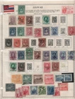 US HAWAII 1864-1899 COLLECTION OF 50 EARLY ISSUES ON ALBUM PAGES MOSTLY USED