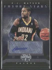 2014 Totally Certified C.J. Watson Future Stars Signatures #/99 Auto (JB)