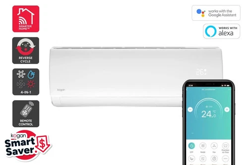 Kogan SmarterHome™ 2.6kW Inverter Split System Air Conditioner (Reverse Cycle),