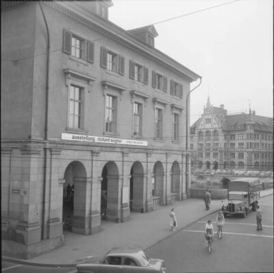 Wagner exhibition at Helmhaus Zurich 1953 Switzerland Old Photo 2