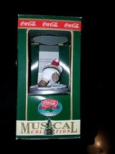 COCA-COLA MUSICAL COLLECTION - ICE SKATING POLAR BEAR - 1994