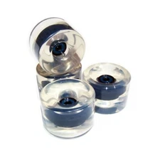 76mm 81a Clear Glide Longboard Wheels  Abec 9 Bearings