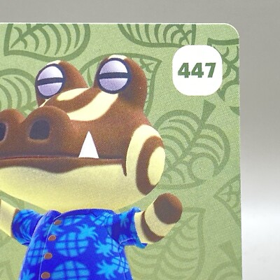 Pironcon 447 Animal Crossing: New Horizons amiibo card official