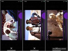 Topps Star Wars Digital Card Trader 3 Card Purple Suns Of Tatooine Base Set