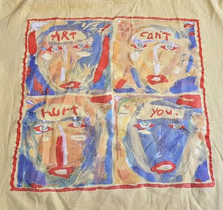 90s Fred Babb 「Art can't hurt you」キャップ 90s Fred Babb 「Art can't hurt you」キャップ Vintage 90's