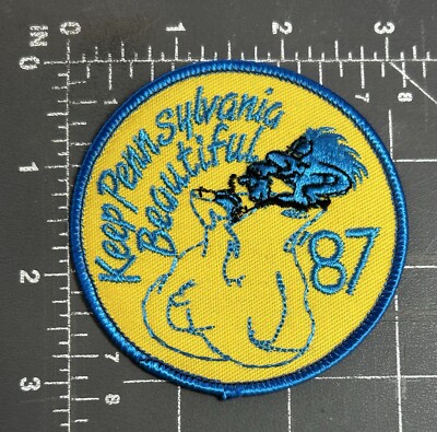 Vintage Halten Pennsylvania Schöne Adopt A Highway 1987 87 Streu Gratis Pa Patch