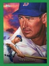 2022 Topps Game Within The Game #14 TED WILLIAMS by Paul Jennis Boston Red Sox