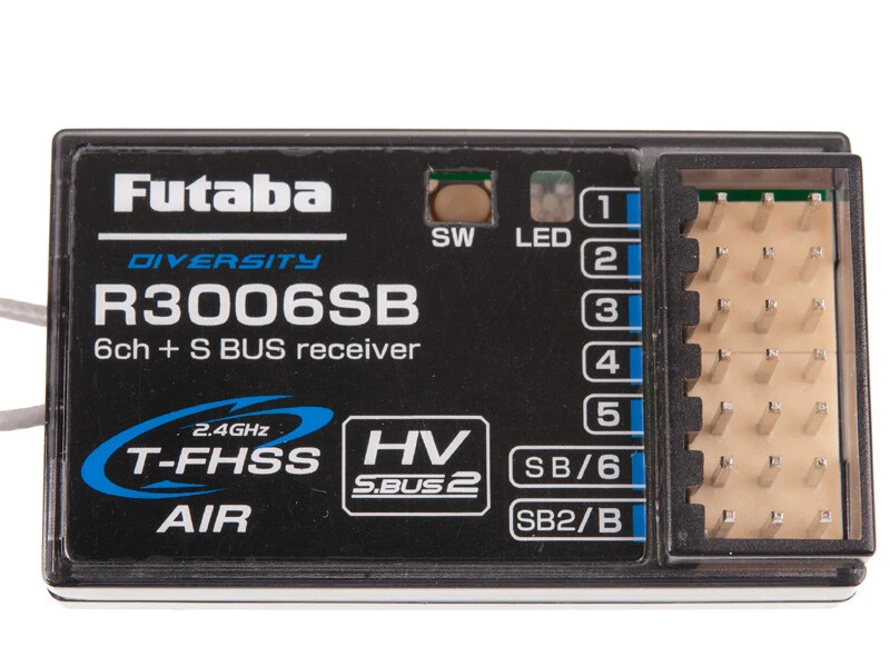 Futaba T6K V3S 8-Kanal FS 2.4GHz Fernsteuerung+ R3008SB Empfänger - Bild 3 von 4