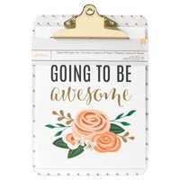 American Crafts Designer Desktop Clipboard With Print Today on sale American Crafts Designer Desktop Clipboard With Print Today on sale