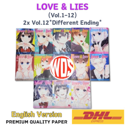 Manga Love and Lies Koi to Uso Complete Full Set Vol.1-12 End White Paper Musawo