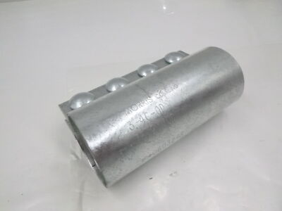 Morris 3-4C-OD 4-Bolt Compression Coupling W/White Gasket Sleeve 3'' D Galvanized